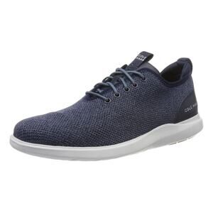 Cole Haan Grand Plus Essex Mens 10M Stitchlite Blue Knit Oxford Casual Sneaker